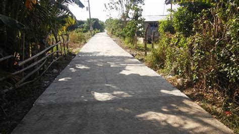 Construction and maintenance of barangay roads.